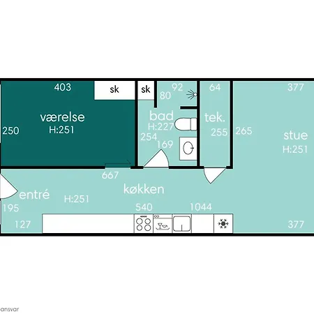 Apartment The Iceberg *